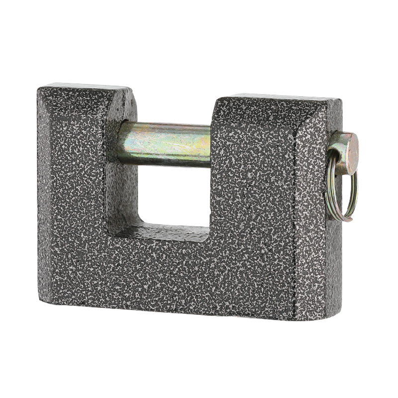 Cast Iron Reclanguar Type Padlock