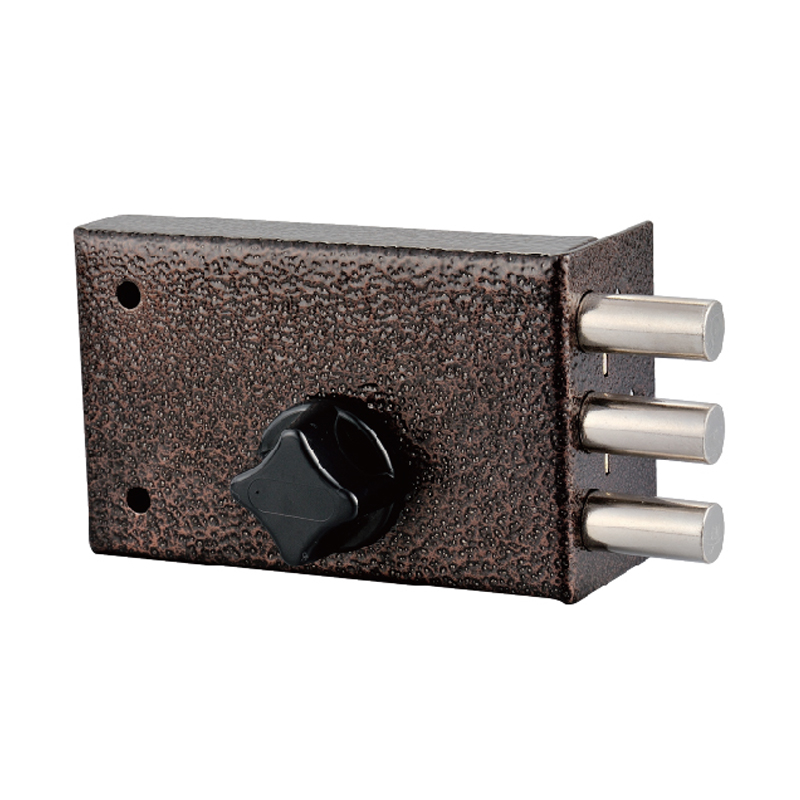 Square Door Lock with Round Bolt