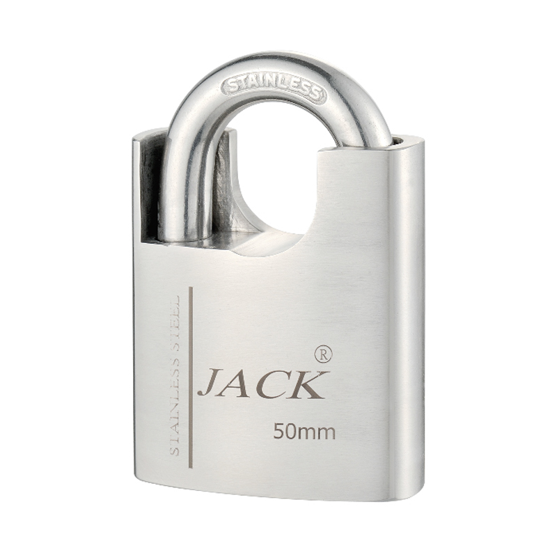 Flat Key Arc Type Shackle Protected Steel Padlock