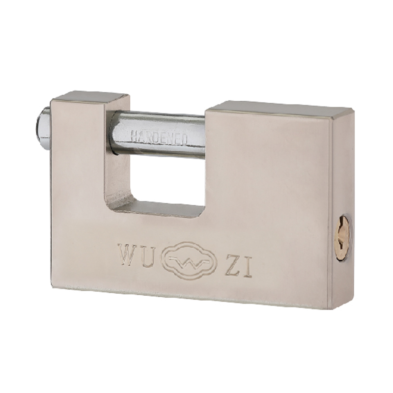 Flat Key Iron Rectangular Type Padlock