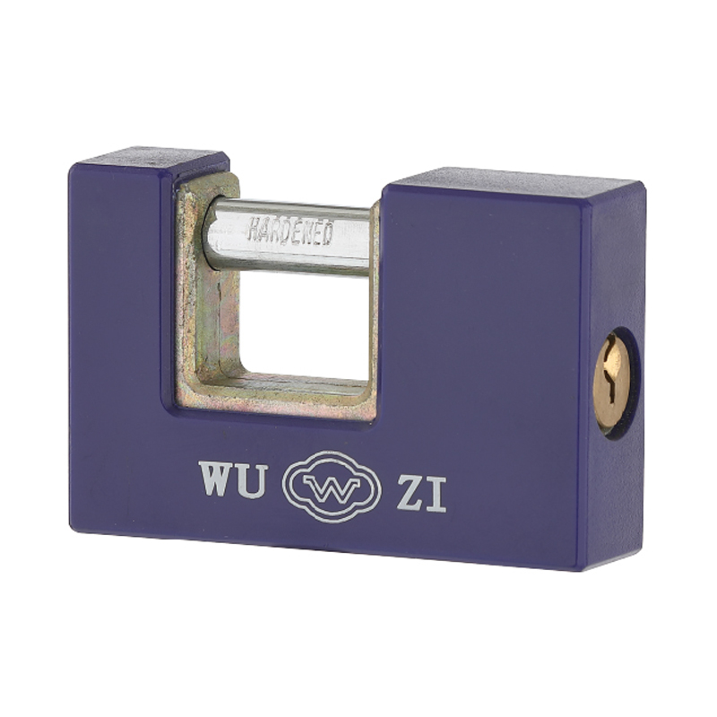 Zinc Alloy Plastic Protected Rectangular Type Padlock