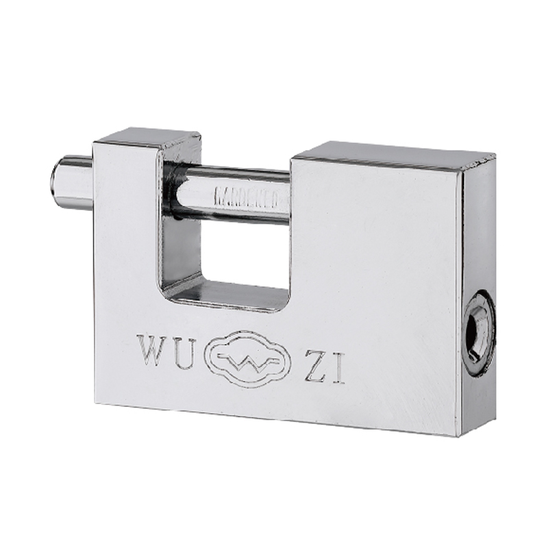 Practical Rectangular Type Vane Iron Padlock