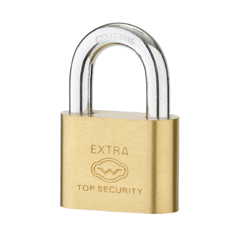 Round Corner Type Vane Brass Padlock