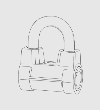 Aluminium Alloy Padlock